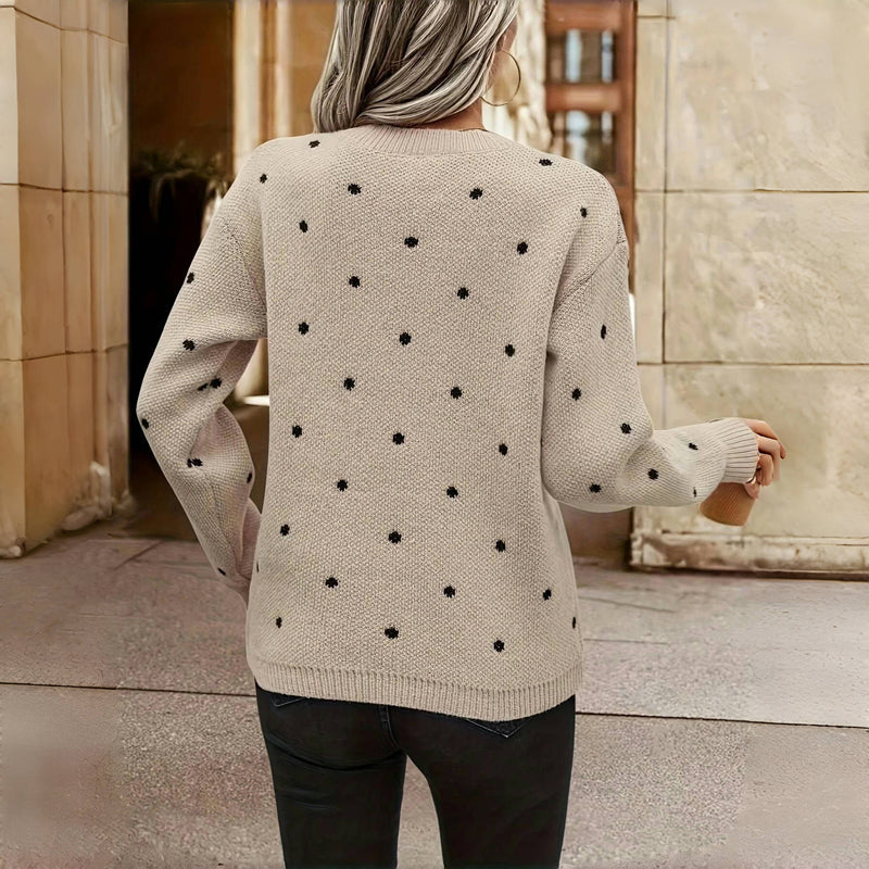 MAEVE™ - Polka Dot Pullover
