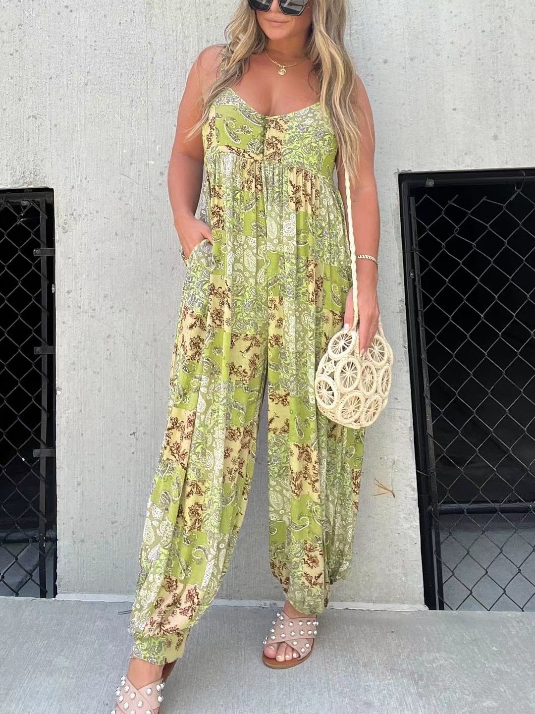 DANICA™ - Boho Ballonhosen Jumpsuit