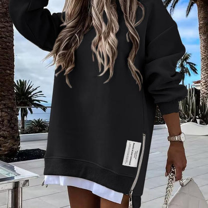 RODNEY™ - Gemütlicher Langarm-Pullover mit seitlichem Reißverschluss