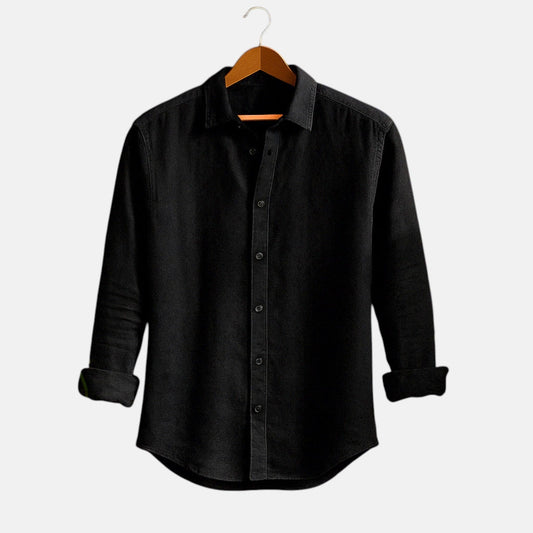 Rodelio™ | Capri-Hemd aus Leinen- und Baumwollmischung