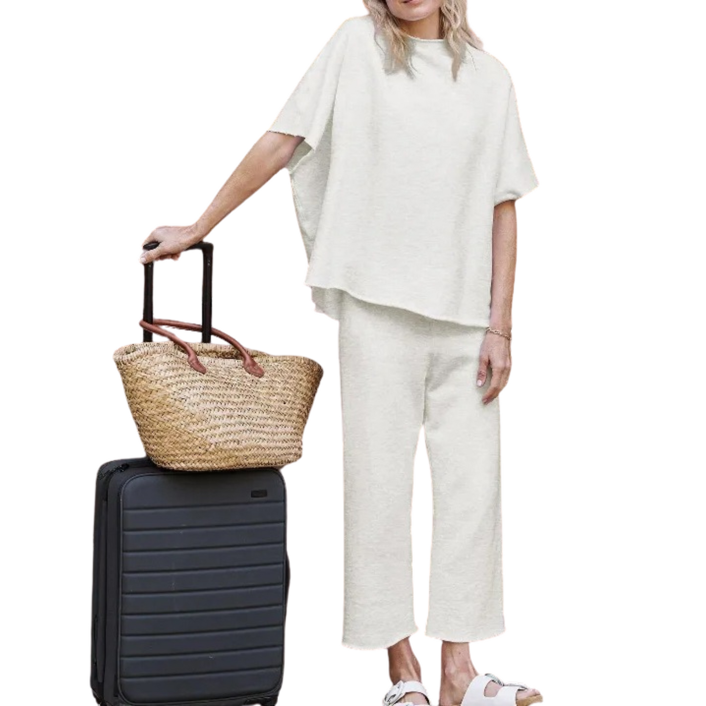 AELLA™ - Entspanntes Batwing-Ärmels Komfort-Set