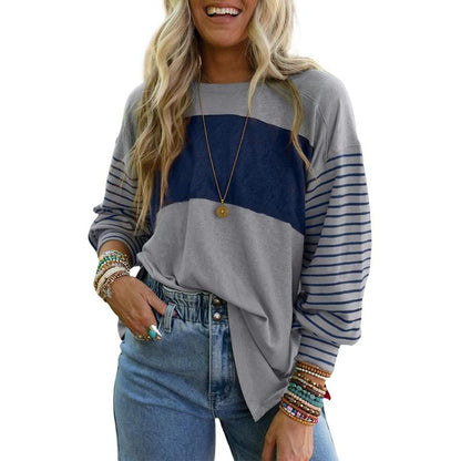 PERPETUA™ - Lässiges Oversized Langarmshirt mit Rundhalsausschnitt