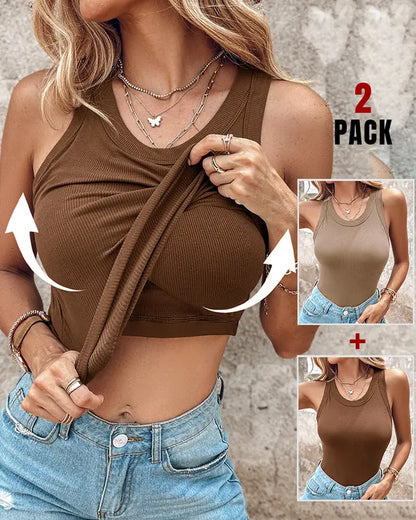 DASHA™ - Komfort Built-In Bra Tank Top (Packung mit 2)