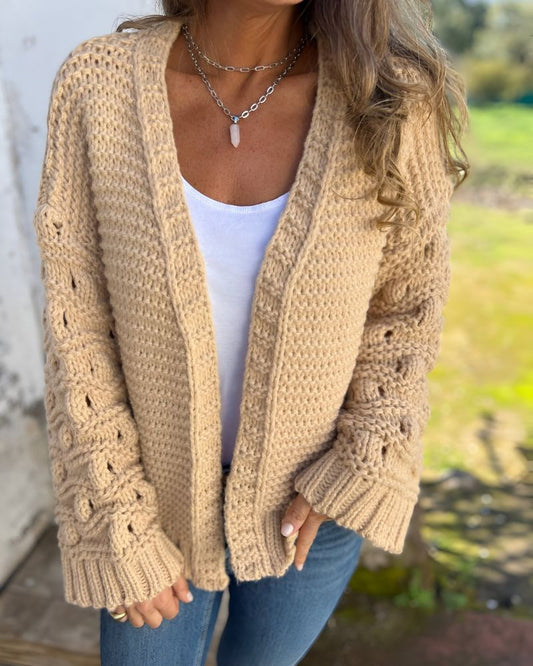 COLLEEN™ - Klassischer Strickcardigan