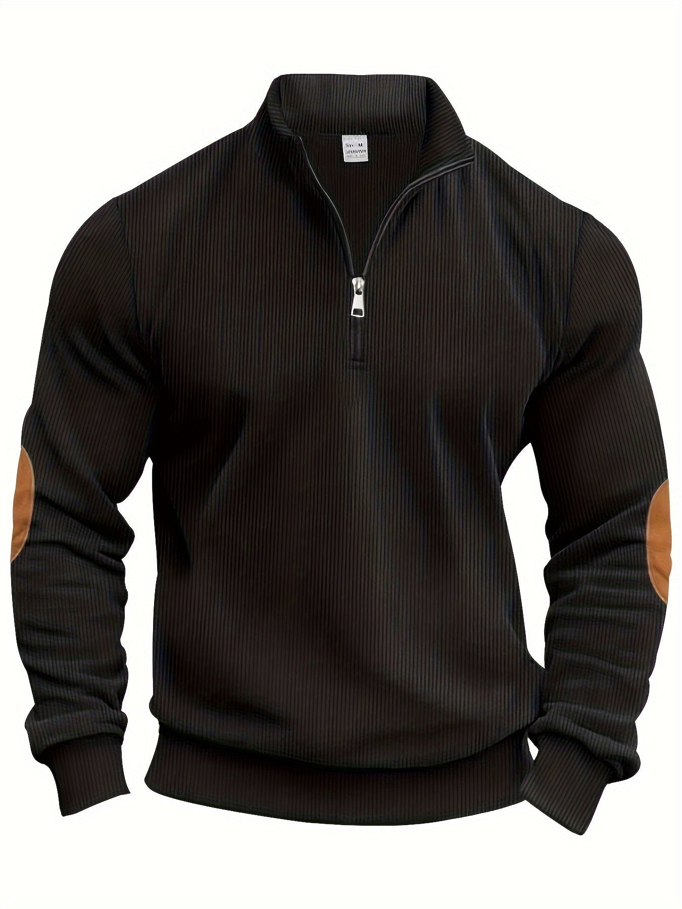 Breno™ - Eleganter Pullover mit halbem Reißverschluss