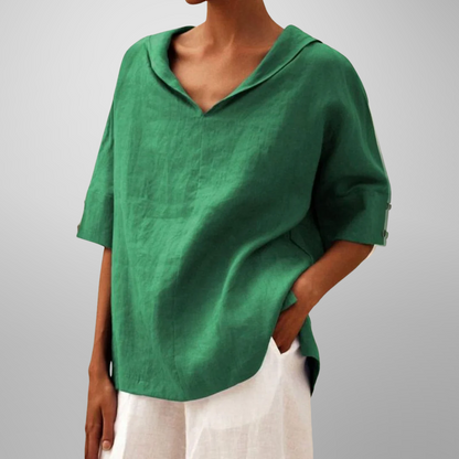 LUCY™ – Baumwoll-Bluse im lockeren Schnitt
