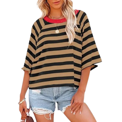 MAOSIE™ – Trendy Lockere Sommer Crewneck Top