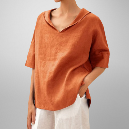 LUCY™ – Baumwoll-Bluse im lockeren Schnitt