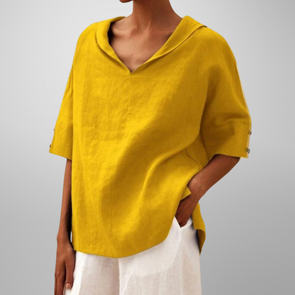 LUCY™ – Baumwoll-Bluse im lockeren Schnitt
