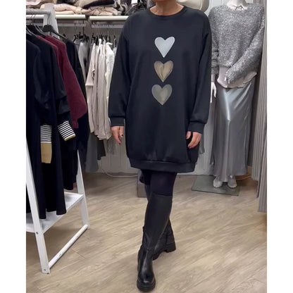 BRIANA™ - Lässiges Sweatshirt-Kleid