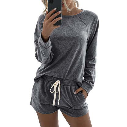LORELEI™ - Entspanntes Casual Langarm Lounge-Set