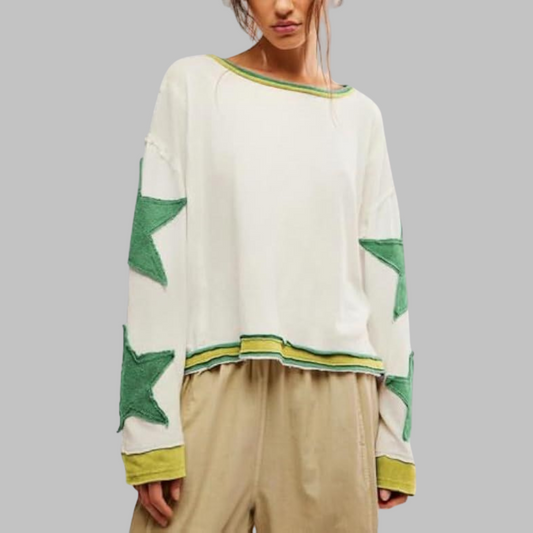 PETIT™ - Lässiges Sommer Oberteil mit langen Ärmeln