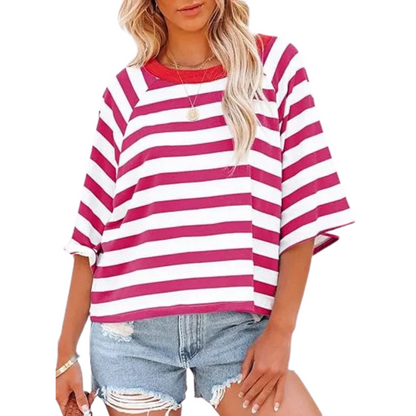 MAOSIE™ – Trendy Lockere Sommer Crewneck Top