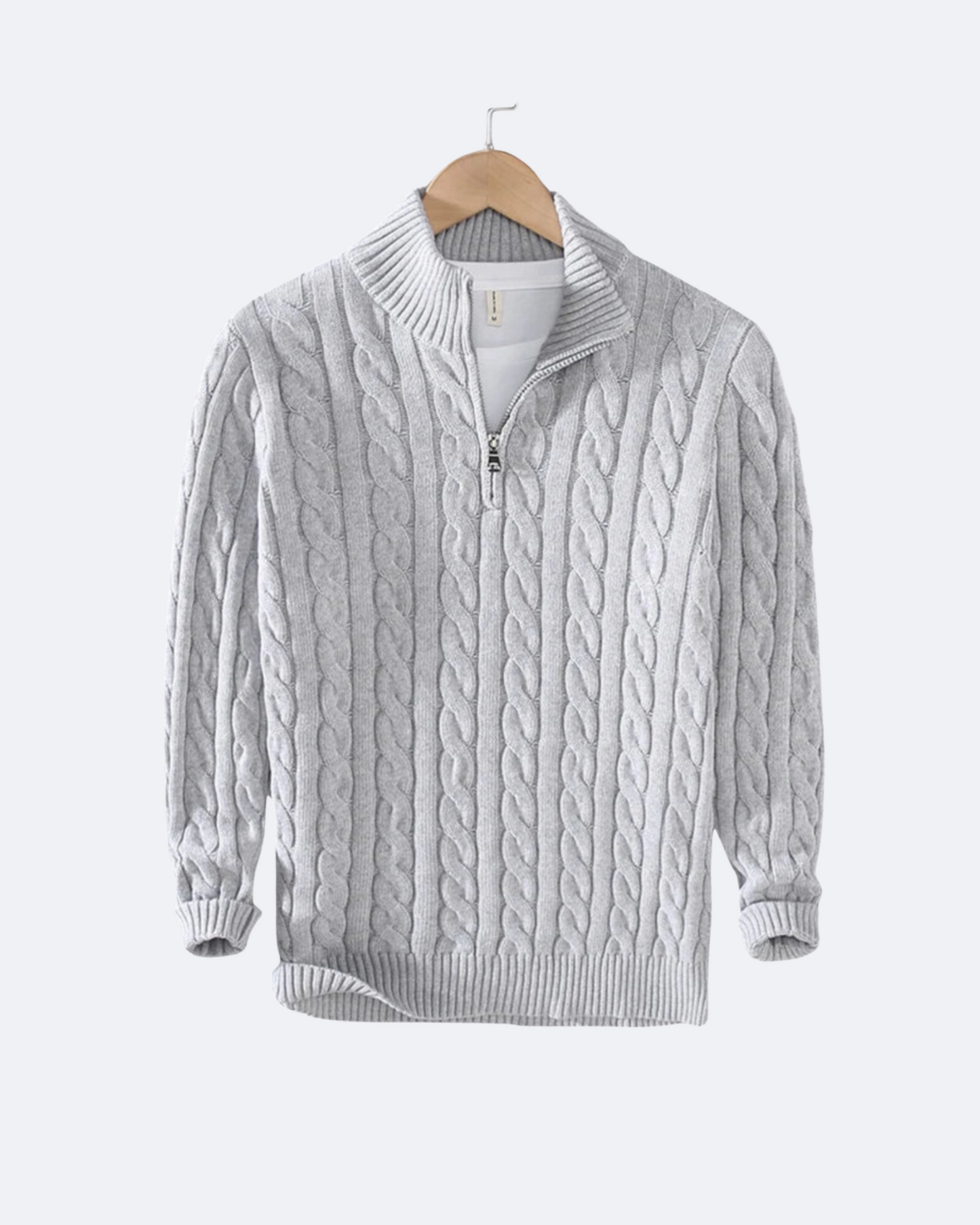 Claudio Kabelstrick Viertel-Reißverschluss