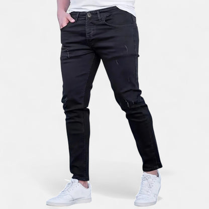 Ermes™ | Slim Fit Jeans mit Zerrissenen Design