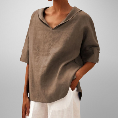 LUCY™ – Baumwoll-Bluse im lockeren Schnitt