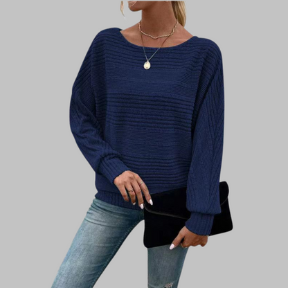 PERLITA™ - Lässiges Rundhals Langarmshirt