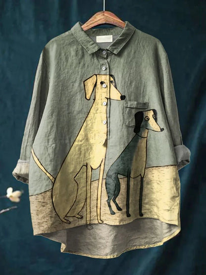 MIKHA™ - Hundekunst-Shirt