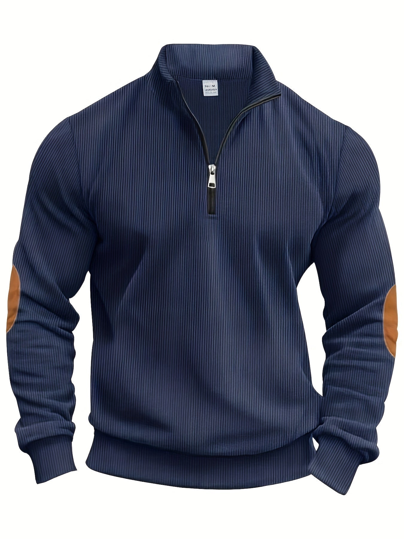 Breno™ - Eleganter Pullover mit halbem Reißverschluss