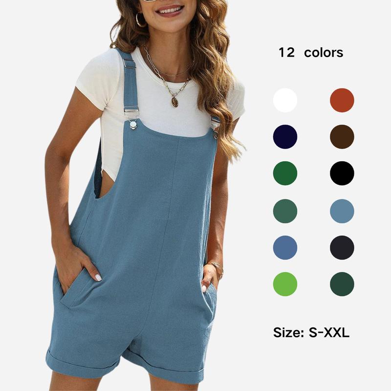 KAIA™ – Lässiger Minimalistischer Sommer Kurz-Jumpsuit