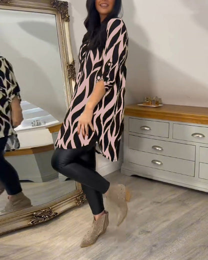 ALEXANDRA™ - Bedrucktes Lockeres Top