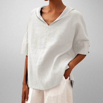 LUCY™ – Baumwoll-Bluse im lockeren Schnitt