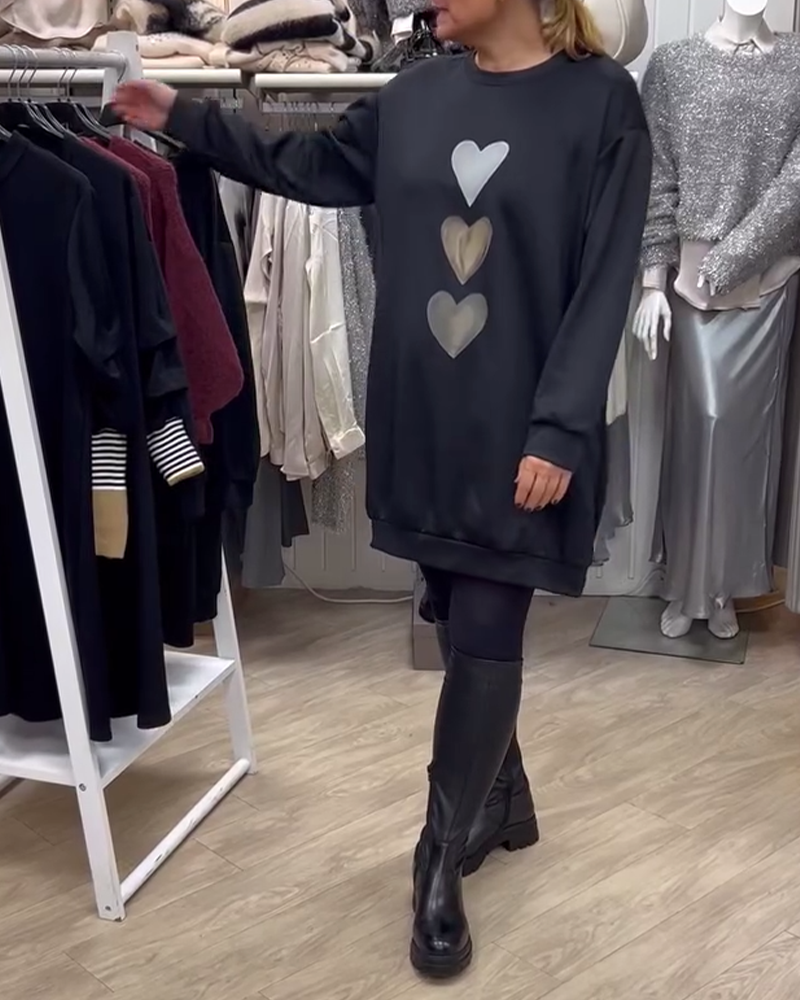 BRIANA™ - Lässiges Sweatshirt-Kleid