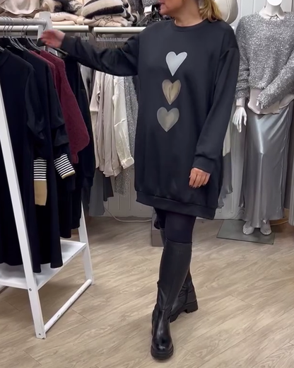 BRIANA™ - Lässiges Sweatshirt-Kleid