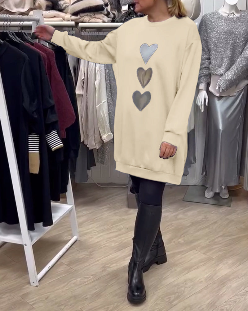 BRIANA™ - Lässiges Sweatshirt-Kleid