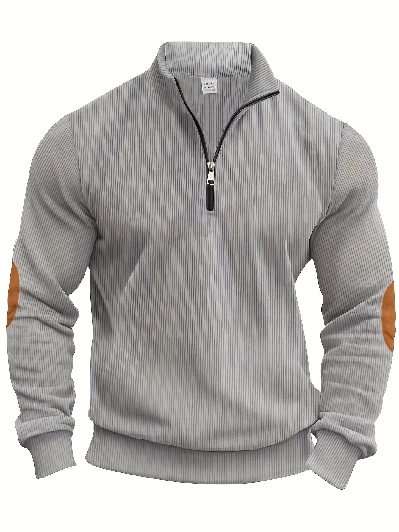Breno™ - Eleganter Pullover mit halbem Reißverschluss