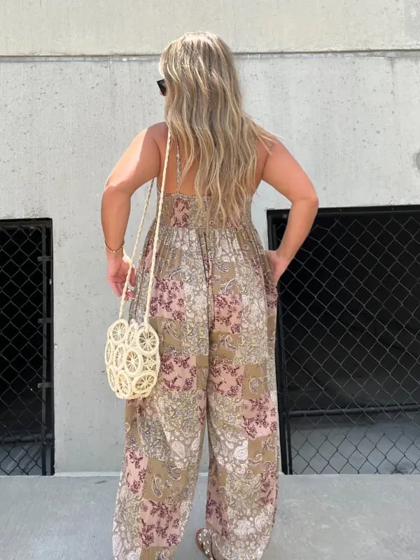 DANICA™ - Boho Ballonhosen Jumpsuit