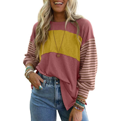PERPETUA™ - Lässiges Oversized Langarmshirt mit Rundhalsausschnitt