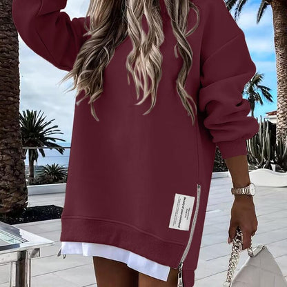 RODNEY™ - Gemütlicher Langarm-Pullover mit seitlichem Reißverschluss