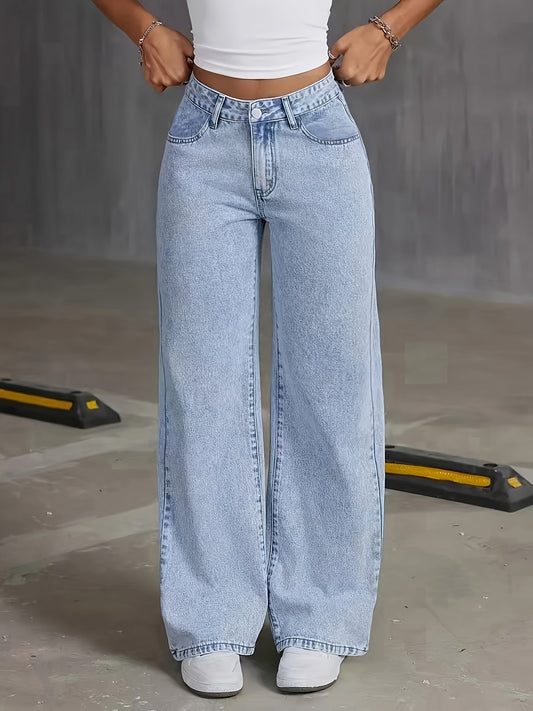 PHILIPPA™ - Trendige Hochtaillierte Jeans