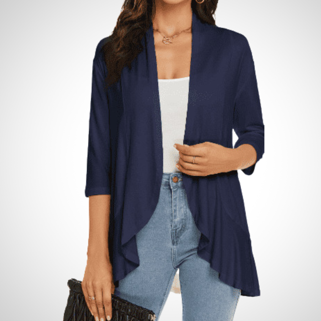 MIRIKIT™ – Lässiger Sommer Open Front Cover-Up Cardigan