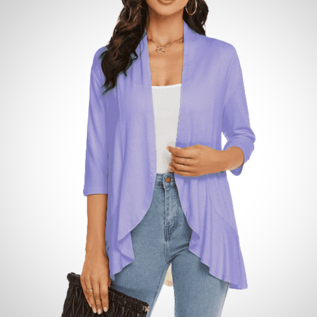 MIRIKIT™ – Lässiger Sommer Open Front Cover-Up Cardigan