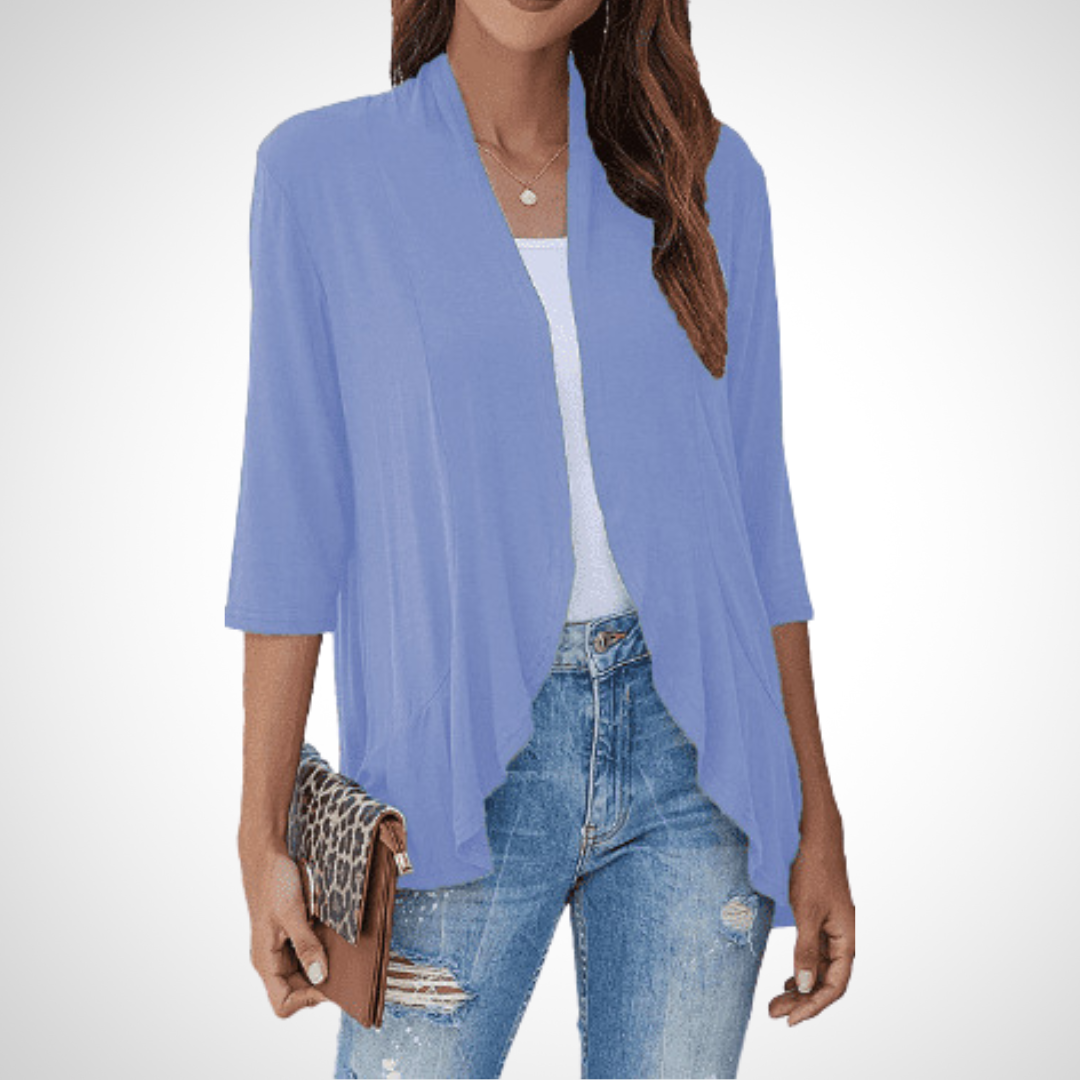 MIRIKIT™ – Lässiger Sommer Open Front Cover-Up Cardigan