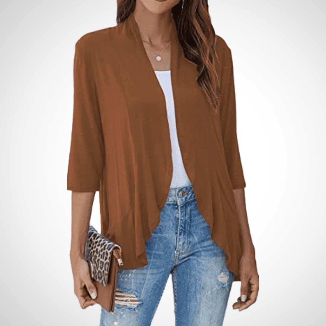 MIRIKIT™ – Lässiger Sommer Open Front Cover-Up Cardigan