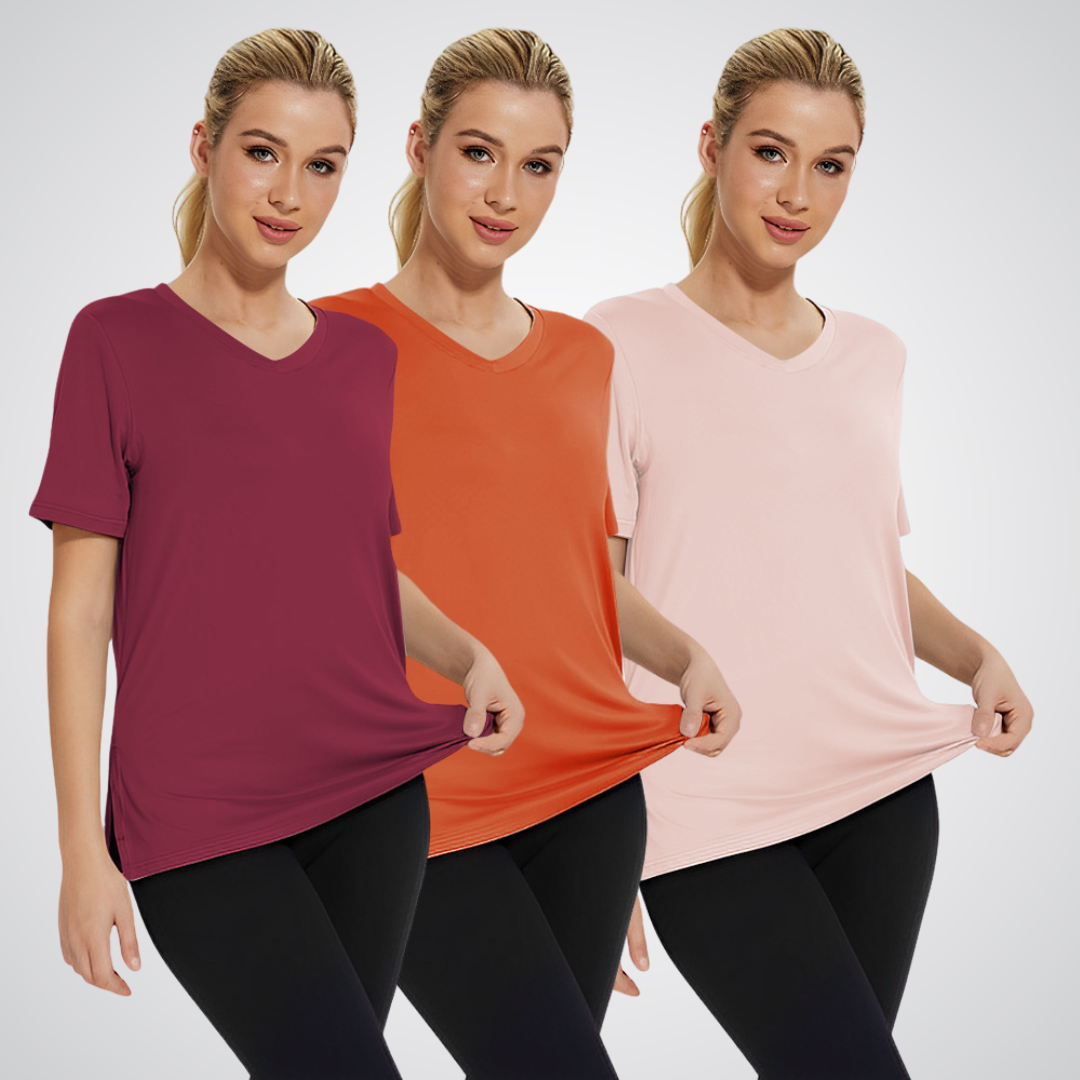 SELENA™ - Lässiges, lockeres T-Shirt (3er-Pack)