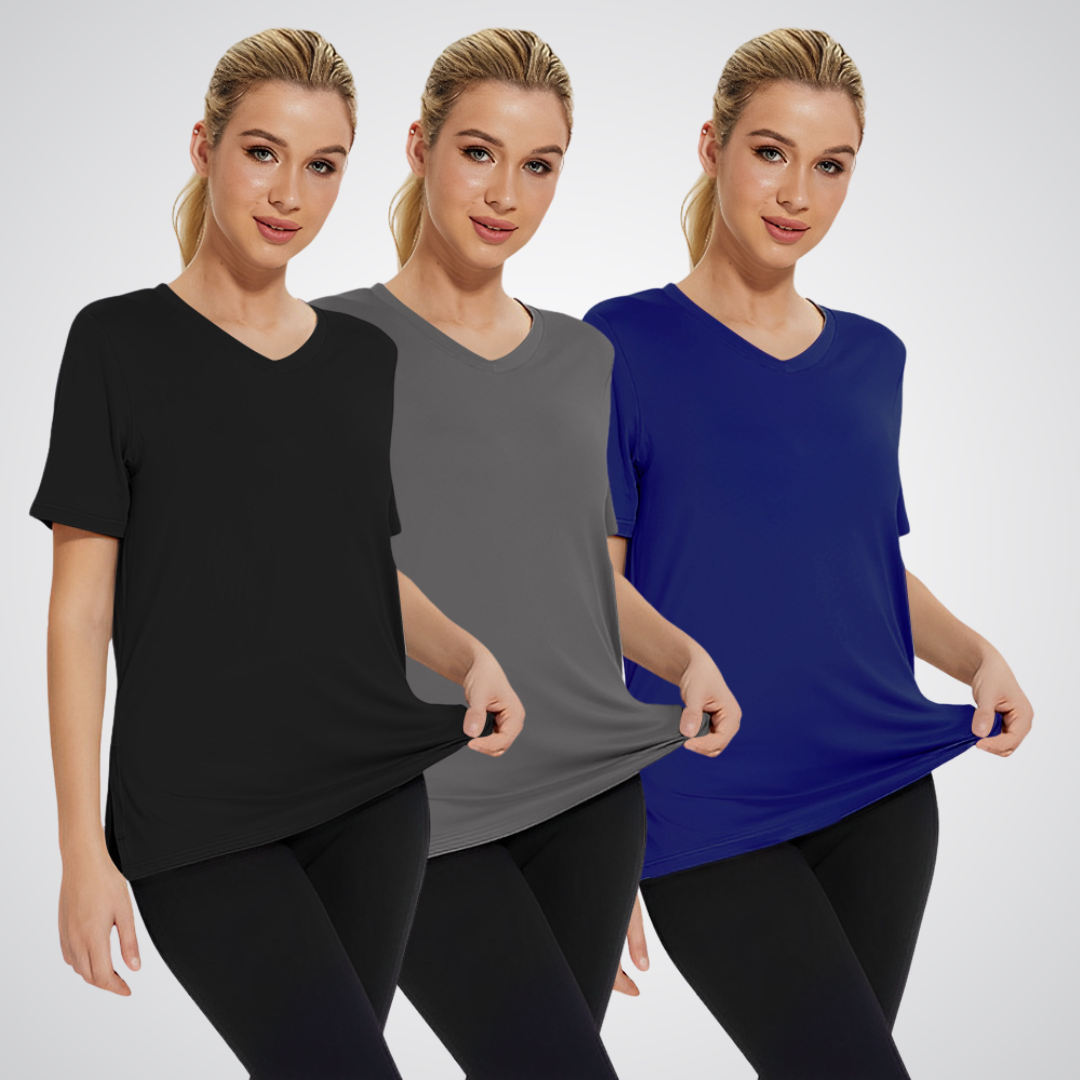 SELENA™ - Lässiges, lockeres T-Shirt (3er-Pack)