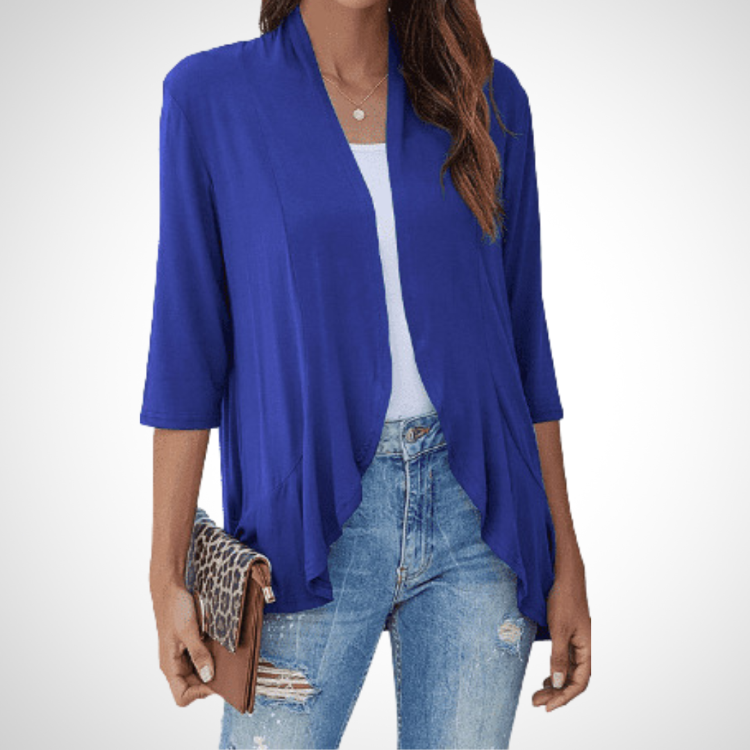 MIRIKIT™ – Lässiger Sommer Open Front Cover-Up Cardigan