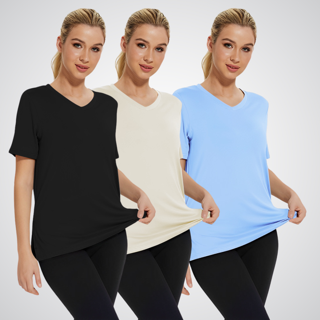 SELENA™ - Lässiges, lockeres T-Shirt (3er-Pack)