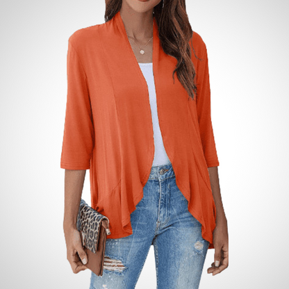 MIRIKIT™ – Lässiger Sommer Open Front Cover-Up Cardigan