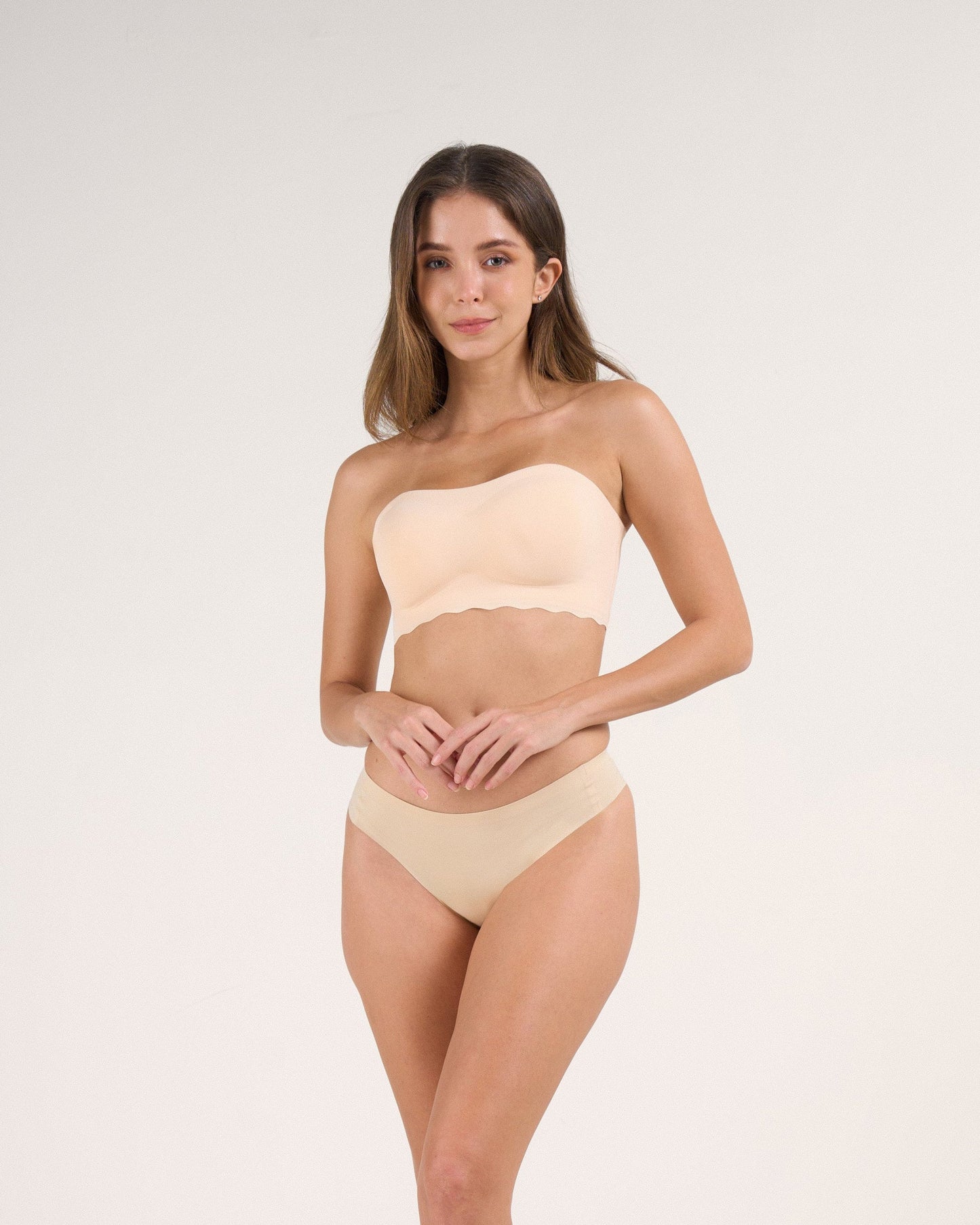 Trägerloser unsichtbarer Push-up Jelly-BH