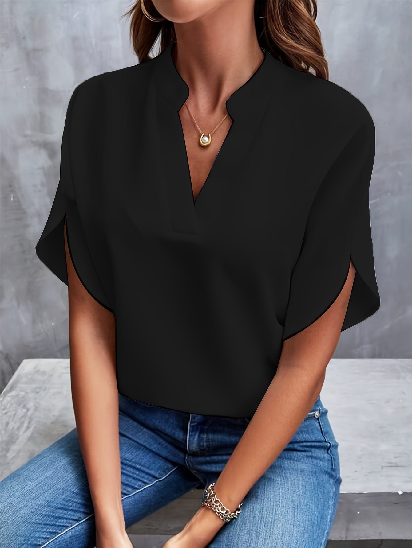 DELANEY™ - Elegante Moderne Bluse