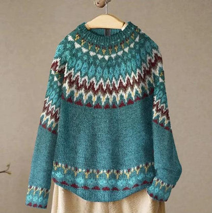 FINLEY™ | Boho Wave Strickpullover