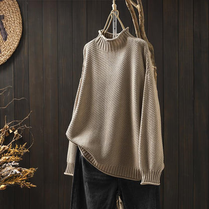 GRACE™ | Lässiger Waffelpullover