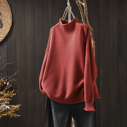GRACE™ | Lässiger Waffelpullover