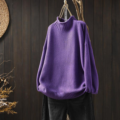 GRACE™ | Lässiger Waffelpullover