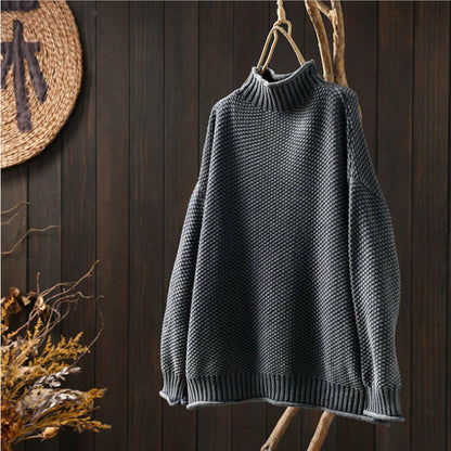 GRACE™ | Lässiger Waffelpullover